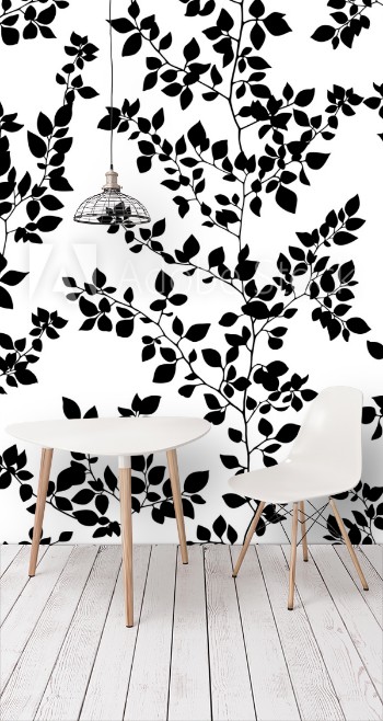 Bild på branches seamless pattern